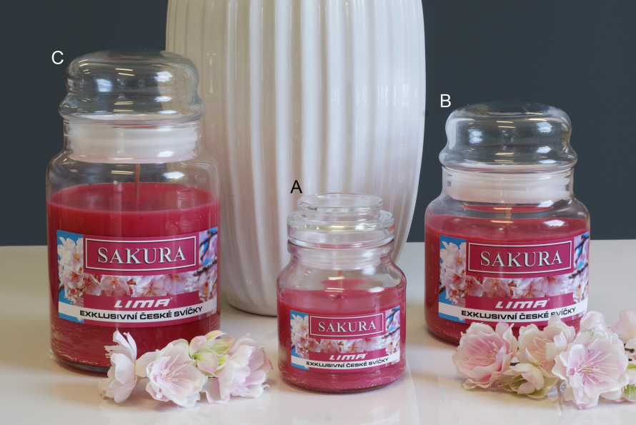 Vonná svíčka "Aroma dreams" sakura/61